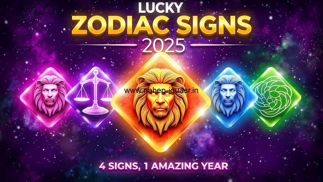 These 4 Lucky Zodiac Signs Will Have the Best Year 2025 NAHEP IGUASR