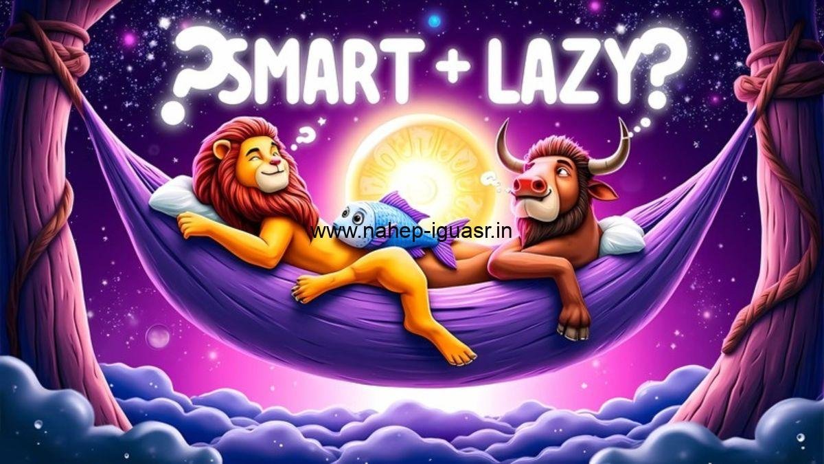 3 Smart and Lazy Zodiac Signs in 2025