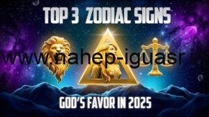 Top 3 Zodiac Signs Blessed by God in 2025