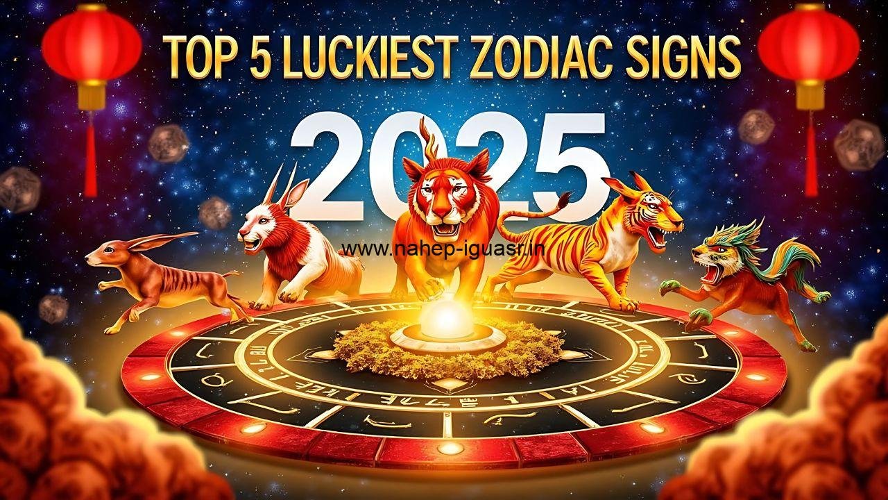 Top 5 Luckiest Chinese Zodiac Signs in 2025